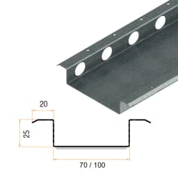 KOOLARI HTL 25/70/25 Ø20 k50 Ø7 S350GD+Z