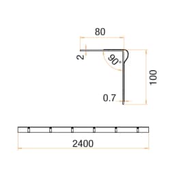 Sandwich palolista F12 70x100x2